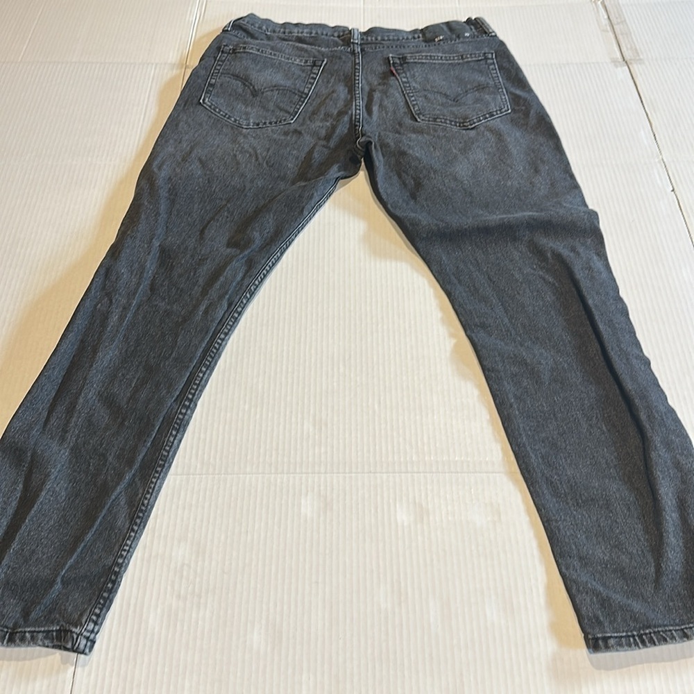 Levi’s 511 charcoal dark grey Men's Jeans w multiple pockets zipper front 36x30 - Picture 5 of 10